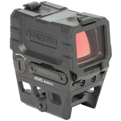 Holosun AEMS Red 2 MOA Red Dot w/65 MOA Red Circle Reticle