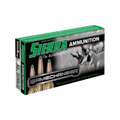 Sierra Gamechanger 6.5 Creedmoor 140 Gr Sierra Tipped GameKing (20 Rounds)