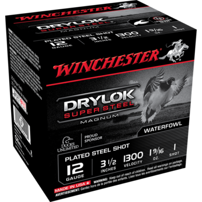 Winchester Drylok Super Steel 12 Gauge 3.50 1 9/16 oz 1 Shot XSM12L1 (25 Rounds)