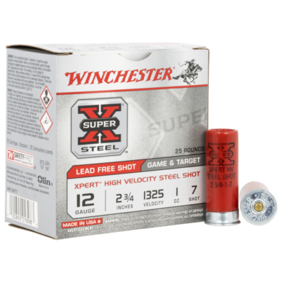 Winchester Super X 12 Gauge 2.75 1 oz 7 Shot WE12GT7 (25 Rounds)