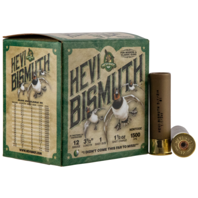 Hevishot Hevi-bismuth 12 Gauge 3.50 1 1/2 oz 1 Shot HS14501 (25 Rounds)