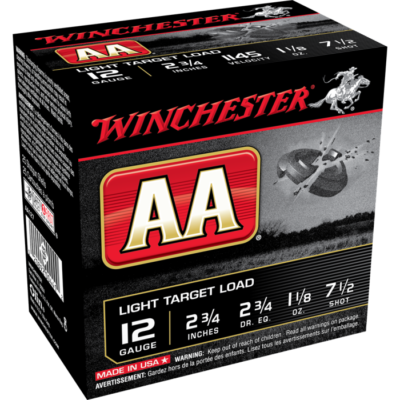 Winchester Aa 12 Gauge 2.75 1 oz 7.5 Shot AAL127 (25 Rounds)