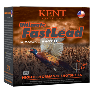 Kent Cartridge Ultimate 12 Gauge 2.75 1 3/8 oz 4 Shot K122UFL404 (25 Rounds)