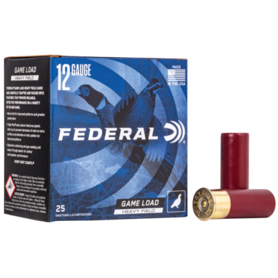 Federal Game-shok 12 Gauge 2.75 1 1/4 oz 5 Shot H1255 (25 Rounds)