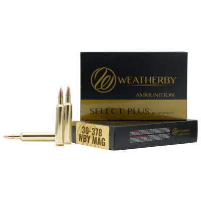 Weatherby Select Plus 30-378 Wthby Mag 220 Gr Hornady ELD-X (20 Rounds)