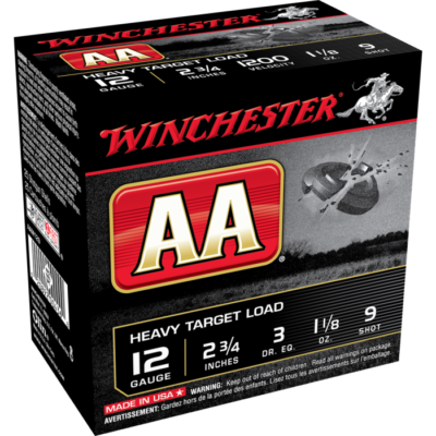 Winchester Aa 12 Gauge 2.75 1 1/8 oz 9 Shot AAM129 (25 Rounds)