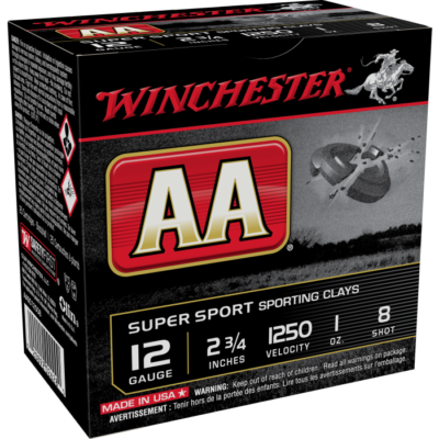 Winchester Aa 12 Gauge 2.75 1 oz 8 Shot AASC12508 (25 Rounds)