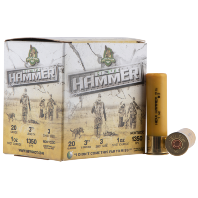Hevishot Hevi-hammer 20 Gauge 3 1 oz 3 Shot HS29003 (25 Rounds)