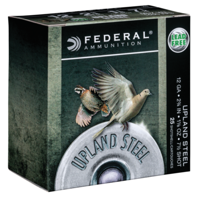 Federal Upland 12 Gauge 2.75 1 1/8 oz 7.5 Shot USH1275 (25 Rounds)