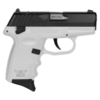 Sccy Industries Cpx-4 380 ACP 2.96" 10+1 White CPX4CBWTRDRG3
