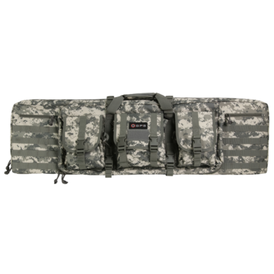 GPS Bags Lockable 600D Polyester 2-Rifle Gun Case DRC42ACU