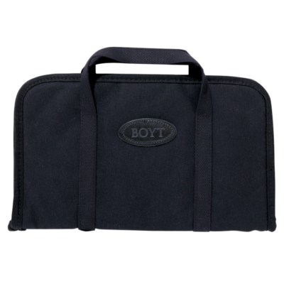 Boyt Harness Black Canvas Handgun Case with Padding and Full Length Zipper 0PP660003