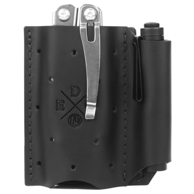 1791 Gunleather Edc Ambidextrous Leather Belt Clip Black Holster ACDUOBLKA