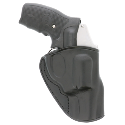 Galco Stinger Black Leather Right Hand Belt Loop Holster for S&W J Frame 1.50" SG158B
