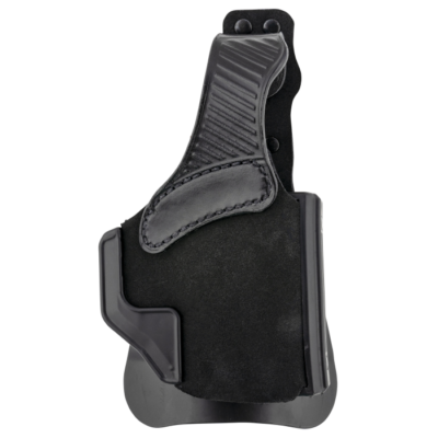 Galco Wraith Black Leather Right Hand Paddle Holster For Glock 43X W2800RB