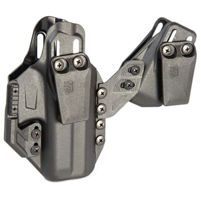 Blackhawk Stache Black Polymer Handgun Belt Clip Ambidextrous For Glock 17 Holster 416100BK