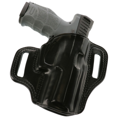 Galco Combat Master Black Leather Right Hand Belt Slide Holster for HK VP9 CM854B