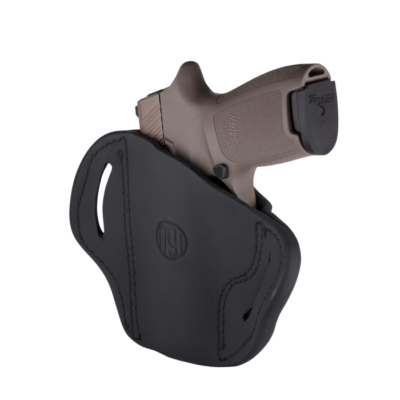 1791 Gunleather Bh2.4s Stealth Black Leather Right Hand Pistol Holster for FN 509 ORBH24SSBLR