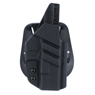1791 Gunleather Tactical Kydex Black Kydex Right Hand Paddle Mount For Glock Pistol Holster TACPDHOWBFor GlockBLKR