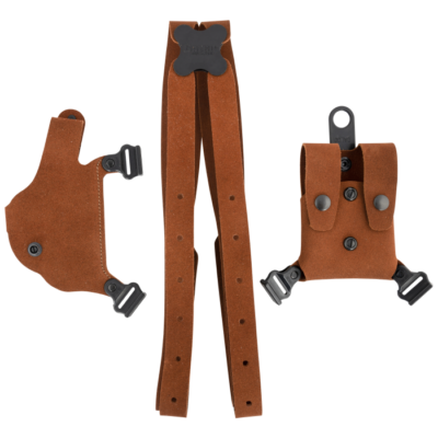 Galco Classic Lite Natural Leather Shoulder Handgun Holster For Glock 19 Gen1-5 CL2224