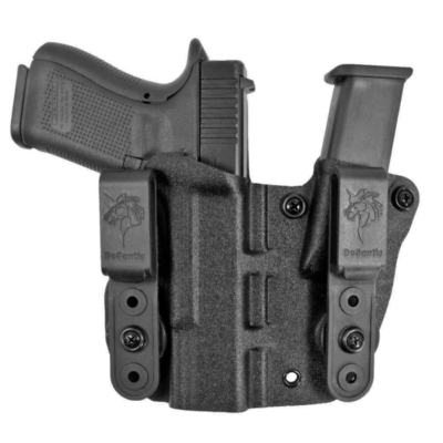 Desantis Gunhide Hidden Truth Black Kydex Pistol Holster For Glock 43 Right Hand with Belt Clip 176KA8BZ0