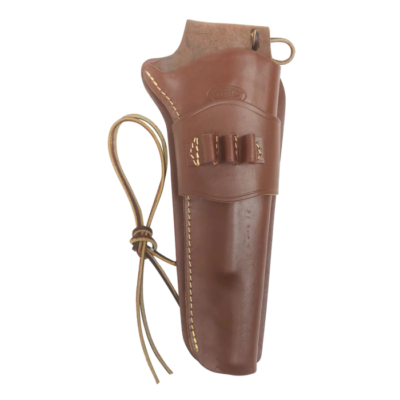 Hunter Company Cartridge Loop Right Hand Leather 50 Belt Slide Antique Brown SA Revolver Holster 1095-50