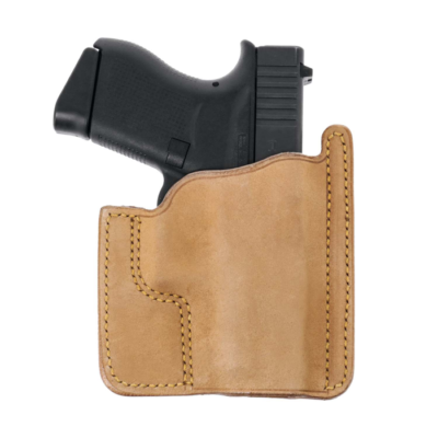 Galco Front Pocket For Glock 43 Ambidextrous Natural Horsehide Handgun Holster PH800