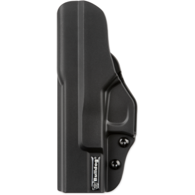 Bulldog Inside The Pants Black Polymer Right Hand Pistol Belt Clip Holster for S&W M&P Shield 9/40 PIPSWMPS
