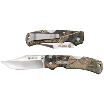Cold Steel Hunter Double Safe Knife 3.50" Clip Point (Camo) CS23JE