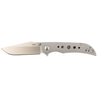 CRKT 6135 Oxcart 3.05" Folding Plain Satin Knife 6135