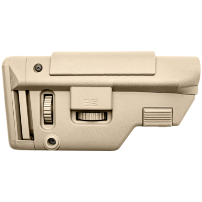 B5 Systems CPS1305 Precision FDE Synthetic Adjustable with Cheek Riser Fits ARPlatform