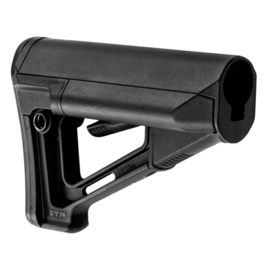 Magpul MAG470BLK STR Carbine Stock Black Synthetic for AR15 M16 M4 with MilSpec Tube (Tube Not Included)