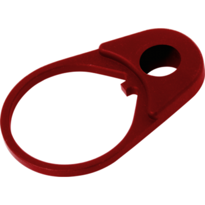 TIMBER CREEK OUTDOOR INC QDEPR QD End Plate Quick Detach AR Platform Red Anodized Aluminum Ambidextrous