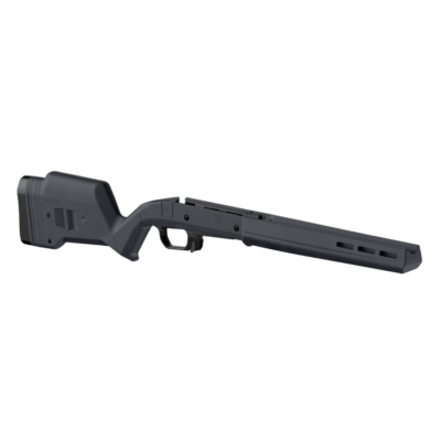 Magpul MAG1069GRYRT Hunter 110 Stock Fixed with Aluminum Bedding Adjustable Comb Gray Synthetic for Savage 110 Short Action Right Hand