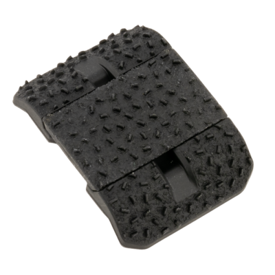 Magpul MAG1365BLK Rail Covers Type 2 Half Slot for MLOK Black Aggressive Textured Polymer