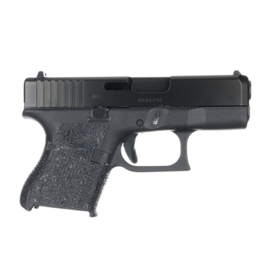 Talon Grips EV03R Adhesive Grip Textured Black Rubber Fits Subcompact For Glock Gen 5