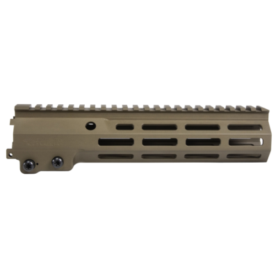 Geissele Automatics 05651S Super Modular Rail MK16 9.50 MLOK Desert Dirt Aluminum for AR Platform Barrel Nut Included