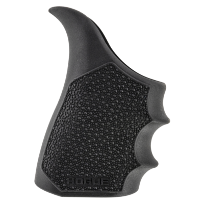 Hogue 18210 HandAll Beavertail Grip Sleeve made of Polymer with Black Finish Cobblestone Texture Finger Grooves For Glock 43X 48