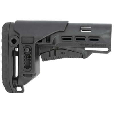 NcStar DLG087042 Tactical PCP42 MilSpec Stock Black Synthetic Collapsible with Adjustable Cheekpiece