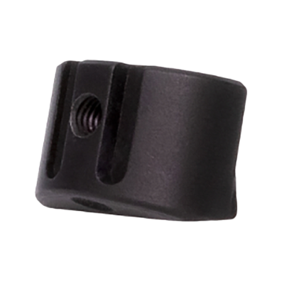 Rival Arms RARA75G121A Grip Plug made of Aluminum with Black Anodized Finish For Glock Gen 5 Except 36 42 43