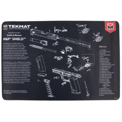 TekMat TEKR17SWMPSHIELD   SW MP Shield Parts Diagram 11 x 17