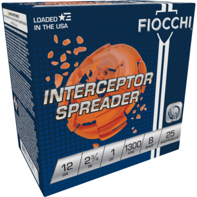 Fiocchi Exacta Target 12 Gauge 2.75 1 oz 8 Shot 12CPTR8 (25 Rounds)
