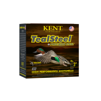 Kent Cartridge Tealsteel 20 Gauge 3 1 oz 6 Shot KTS203286 (25 Rounds)