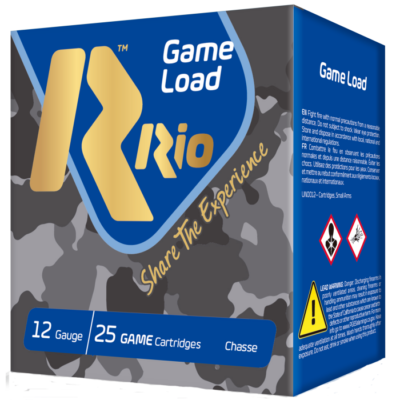 Rio Ammunition Game Load 12 Gauge 2.75 1 1/8 oz 7.5 Shot SG3275 (25 Rounds)