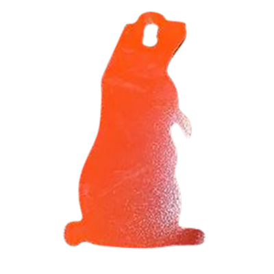 Champion Targets 44916C Impact Steel Prairie Dog Target Rimfire Orange