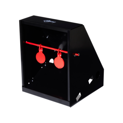 EZAim 15429 Air Gun Pellet Shooting Target Trap Red Steel Circle