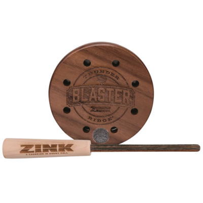 ZINK Ridge Blaster Friction Call Turkey Sounds Natural Aluminum/Wood ZNKRBPC