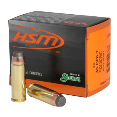 Hsm Pro Pistol 45 Long Colt 300 Grain Jacketed Soft Point 45C9N20 (20 Rounds)