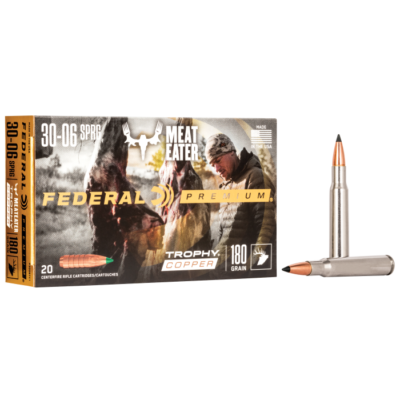 Federal Premium 30-06 Springfield 180 Grain Trophy Copper (20 Rounds)