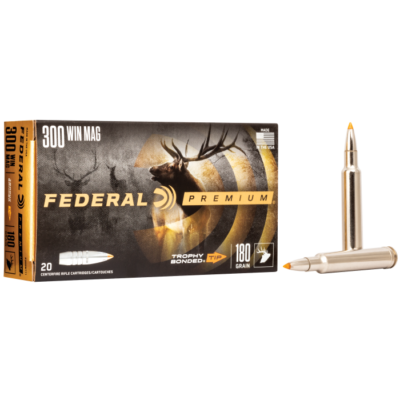 Federal Premium 300 Win Mag 180 Grain Trophy Bonded Tip (20 Rounds)